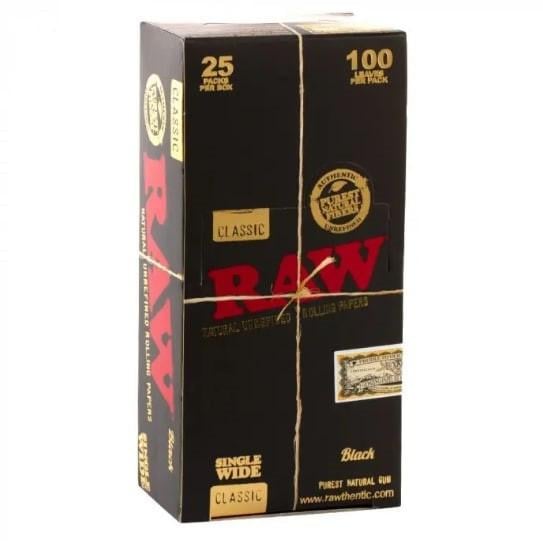 Бумага для самокруток Raw Classik Black (2250637466)