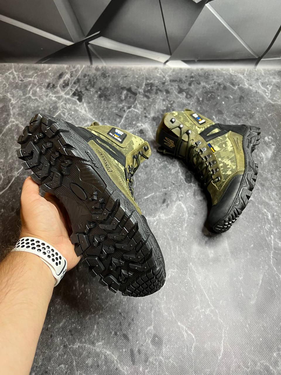 Берці зимові чоловічі з хутром р. 41Хакі/Піксель - фото 7 Берці зимові чоловічі з хутром р. 41Хакі/Піксель - фото 7