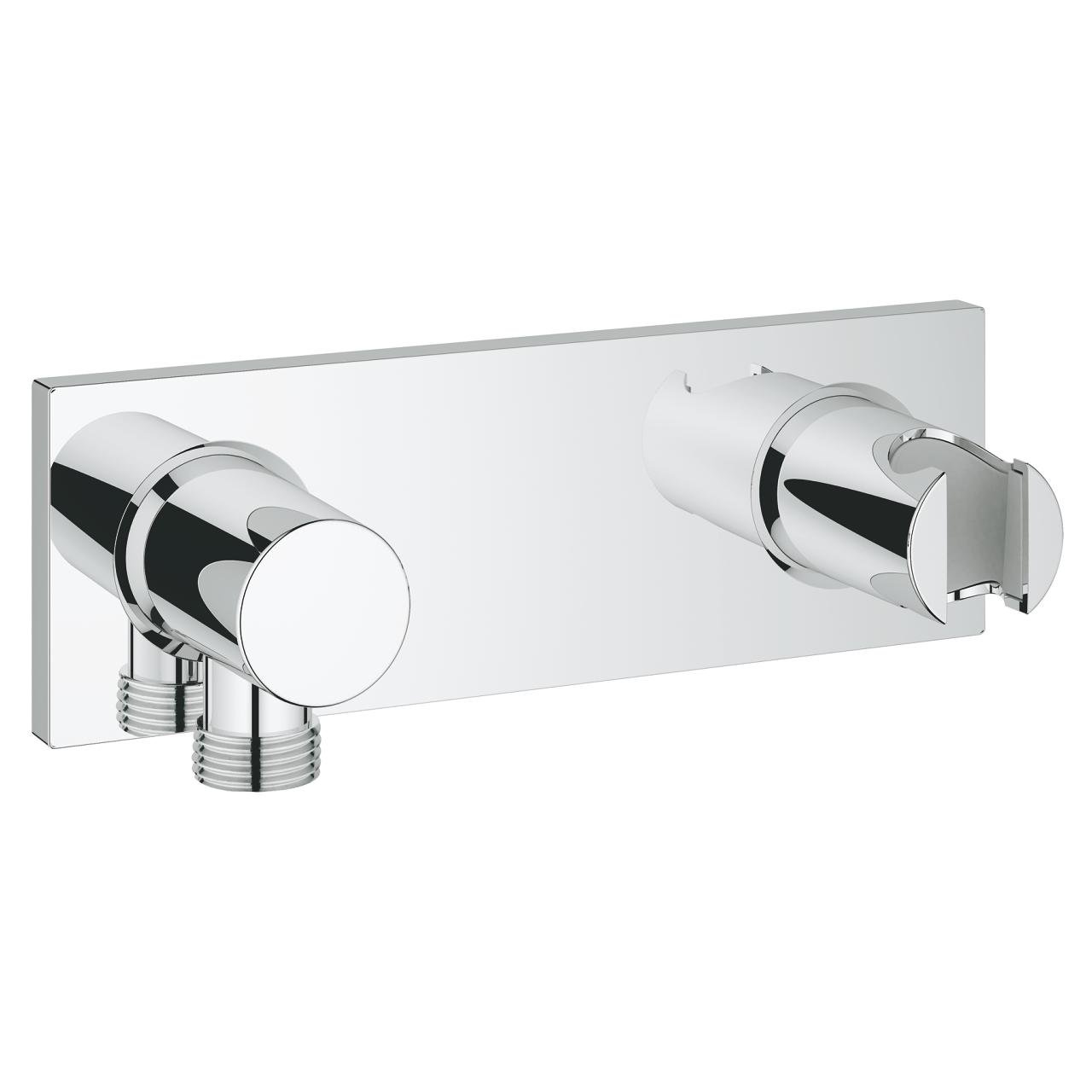 Підключення душового шлангу Grohe Grohtherm F 27621000 з тримачем для лійки Хром (143118)