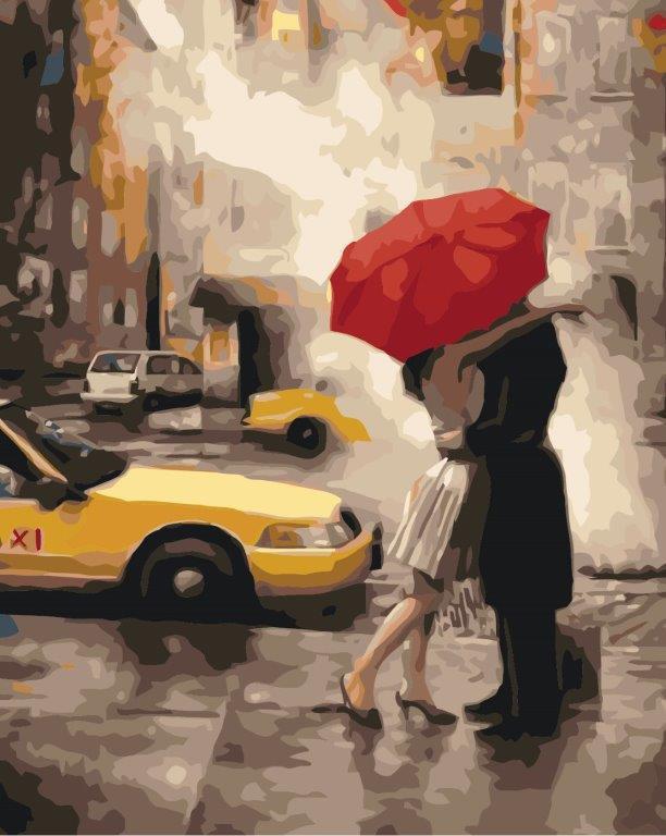 Картина за номерами Ідейка Останній поцілунок 40x50 см (skl-КНО2657)