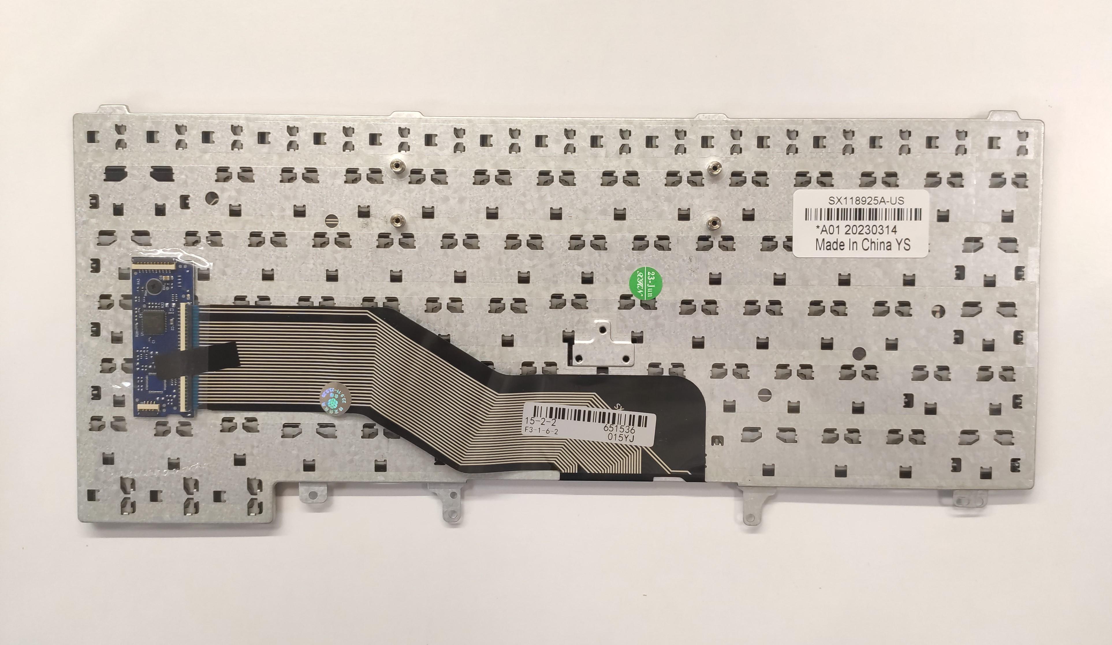Клавиатура для ноутбука Dell E6420/E5420/E5430/E6220/E6320/E6330/E6420/E6430/E6430S (K439) - фото 2 Клавиатура для ноутбука Dell E6420/E5420/E5430/E6220/E6320/E6330/E6420/E6430/E6430S (K439) - фото 2