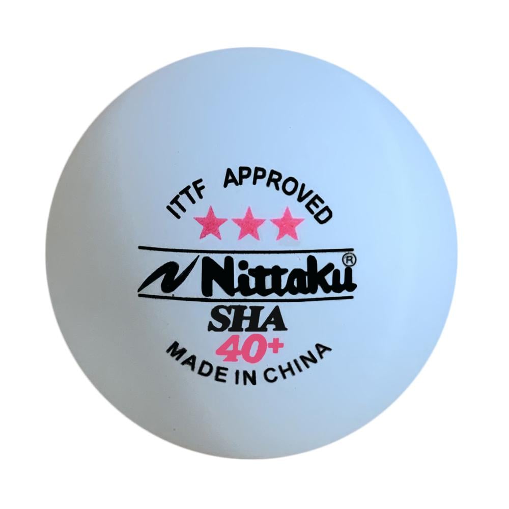 Набор мячей для настольного тенниса Nittaku Ball 3 3 шт. (NE-NTU-3)