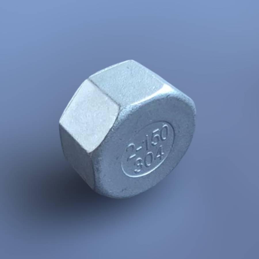 Заглушка восьмигранна DN50 BSPP н/ж сталь AISI304 Class-150 внутрішня різьба 2" (29203393) - фото 2 Заглушка восьмигранна DN50 BSPP н/ж сталь AISI304 Class-150 внутрішня різьба 2" (29203393) - фото 2