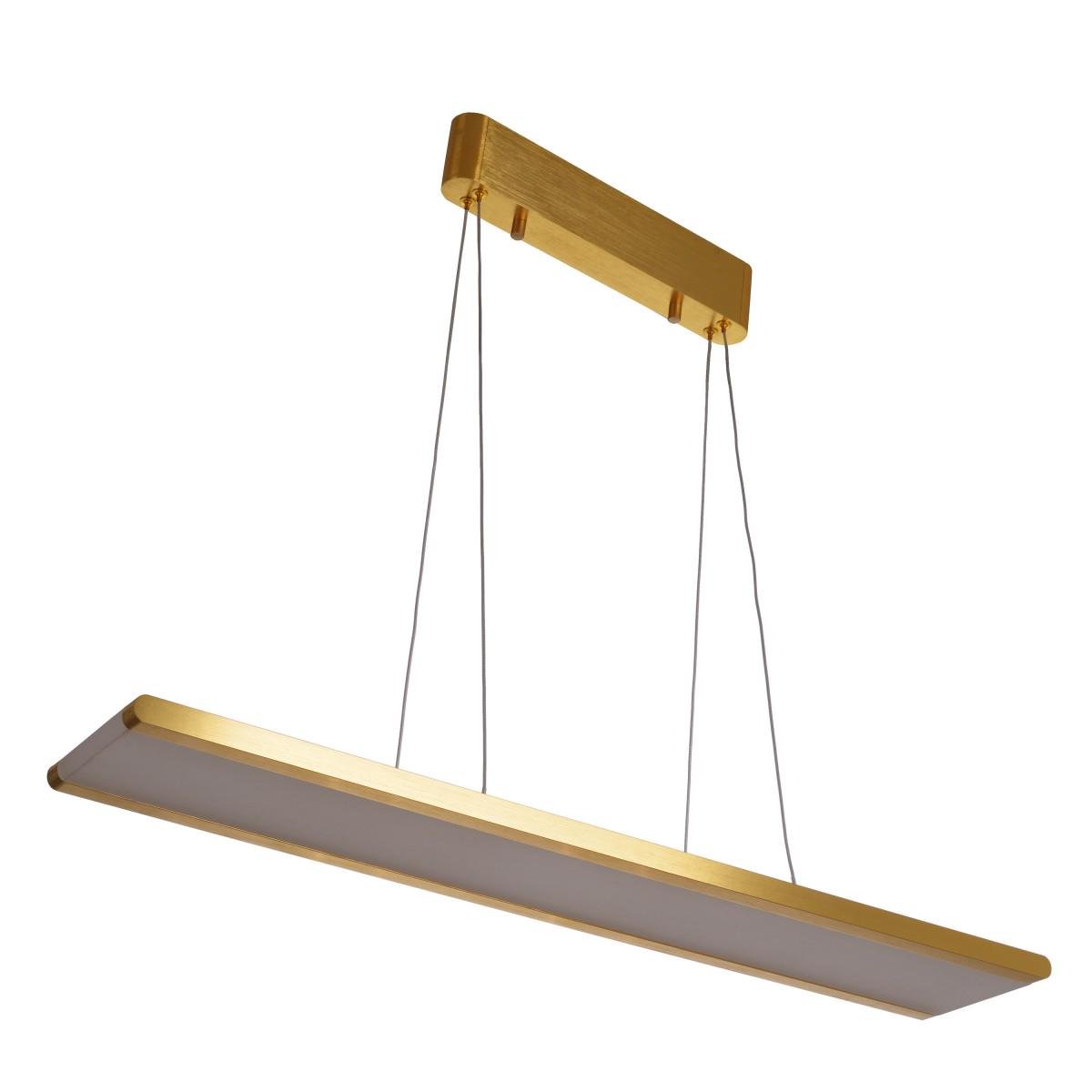 Люстра лофт для спальни подвесная светодиодная Brille BL-839S/40 W WW G