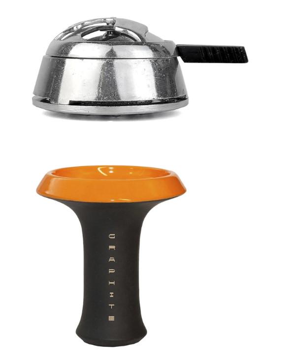 Комплект Чаша Sky Hookah Graphite Orange и калауд