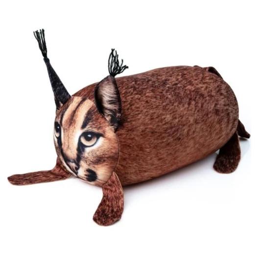 Мягкая игрушка антистресс Рысь 40 см (24984714) - фото 2