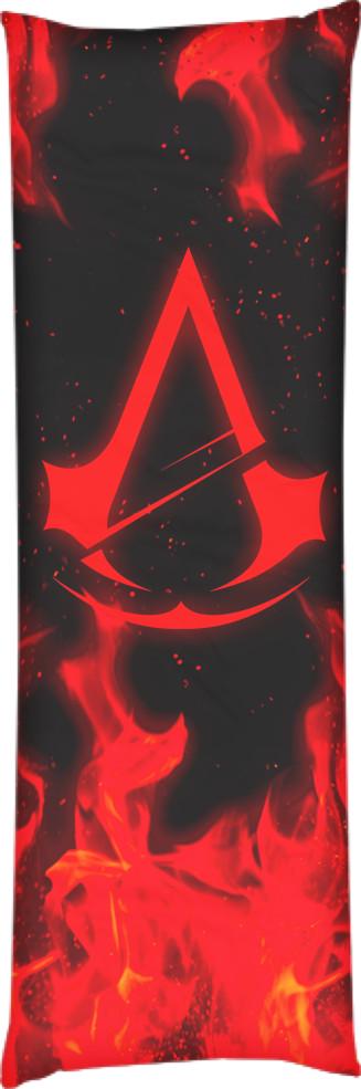 Подушка дакимакура Assassin's Creed 4 60x180 см (14102228)