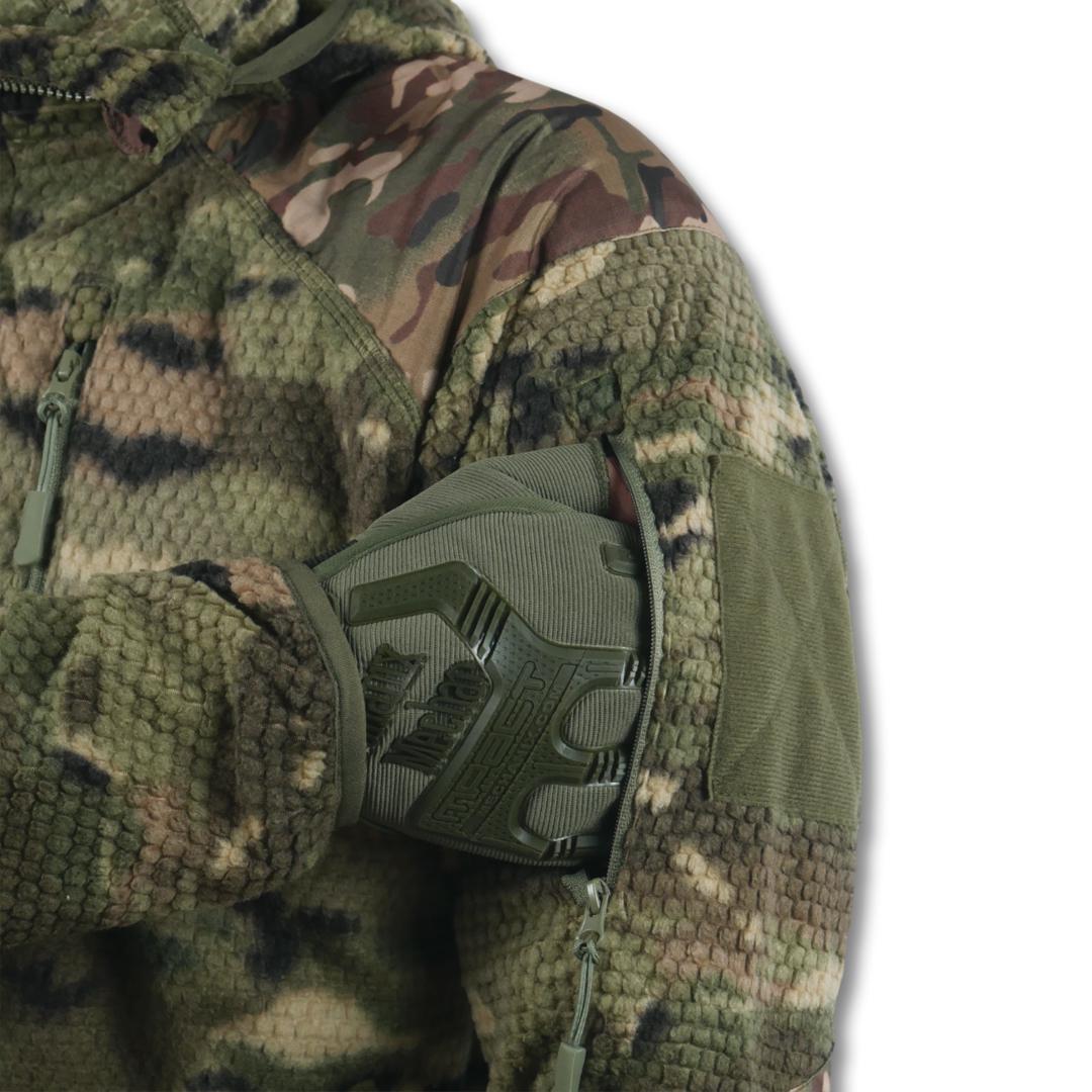 Кофта Kiborg Jacket Grid Fleece L Multicam - фото 4