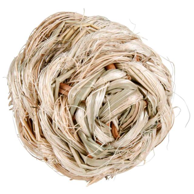 Шар травяной Trixie с колокольчиком ø 6 см (TX-61821) - фото 1 Шар травяной Trixie с колокольчиком ø 6 см (TX-61821) - фото 1