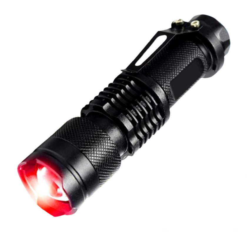 Фонарь K11-XPE Red 1хАА/1x14500