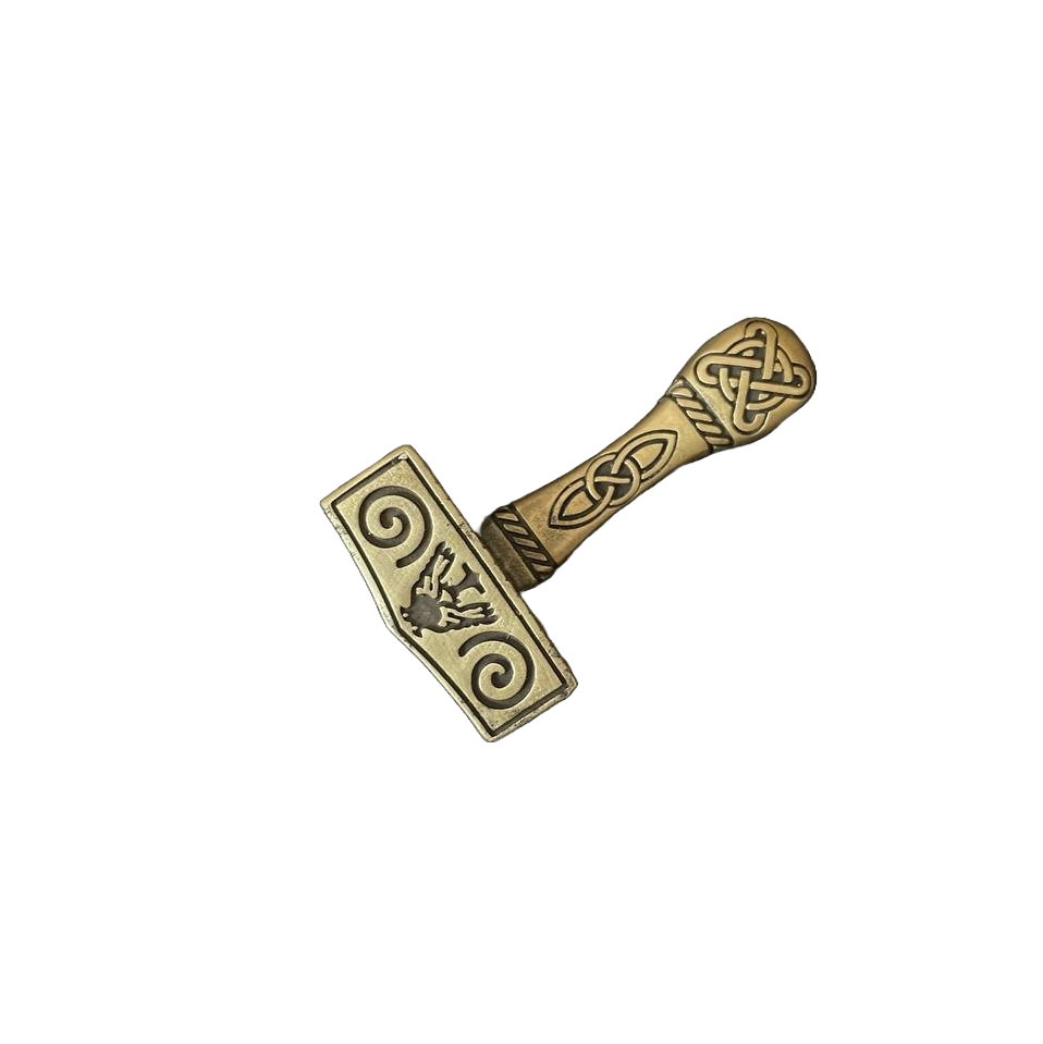 Подвеска из латуни Gorillas Accessories Молот Зевс (GR6)