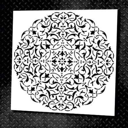 Трафарет многоразовый DFA Круглый узор 32 для штукатурки и краски (С00032) Трафарет многоразовый DFA Круглый узор 32 для штукатурки и краски (С00032)