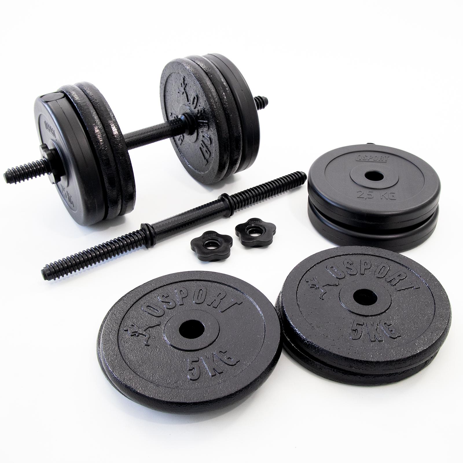 Гантелі набірні-розбірні з регульованою вагою OSPORT Mix 2 шт. по 25,5 кг (OF-0160) - фото 3 Гантелі набірні-розбірні з регульованою вагою OSPORT Mix 2 шт. по 25,5 кг (OF-0160) - фото 3