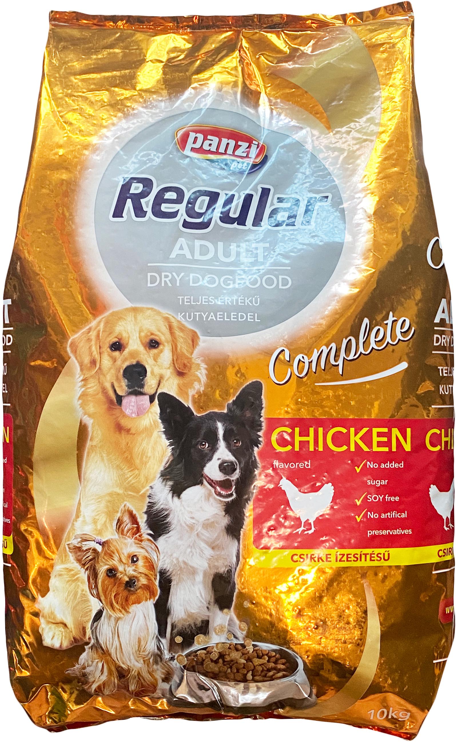 Корм сухий для собак Panzi Regular ADULТ Курка 10 кг (5998274313030)