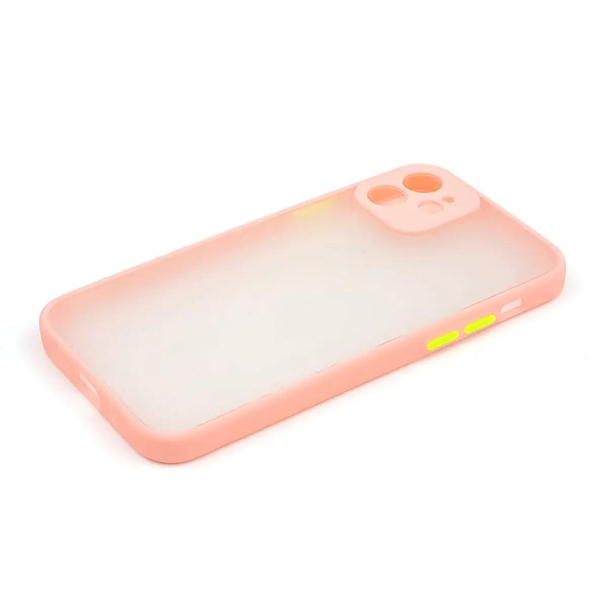 Силіконовий Чохол Накладка Avenger Totu Series Separate Camera iPhone 12 Pink