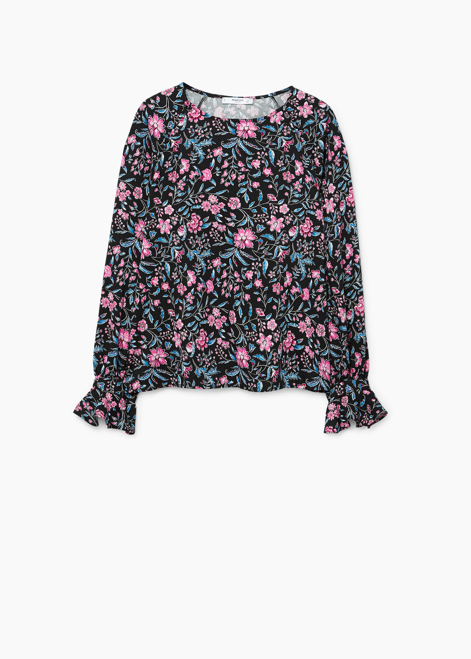 Блузка Mango XS Черный (2000000825243) - фото 5 Блузка Mango XS Черный (2000000825243) - фото 5