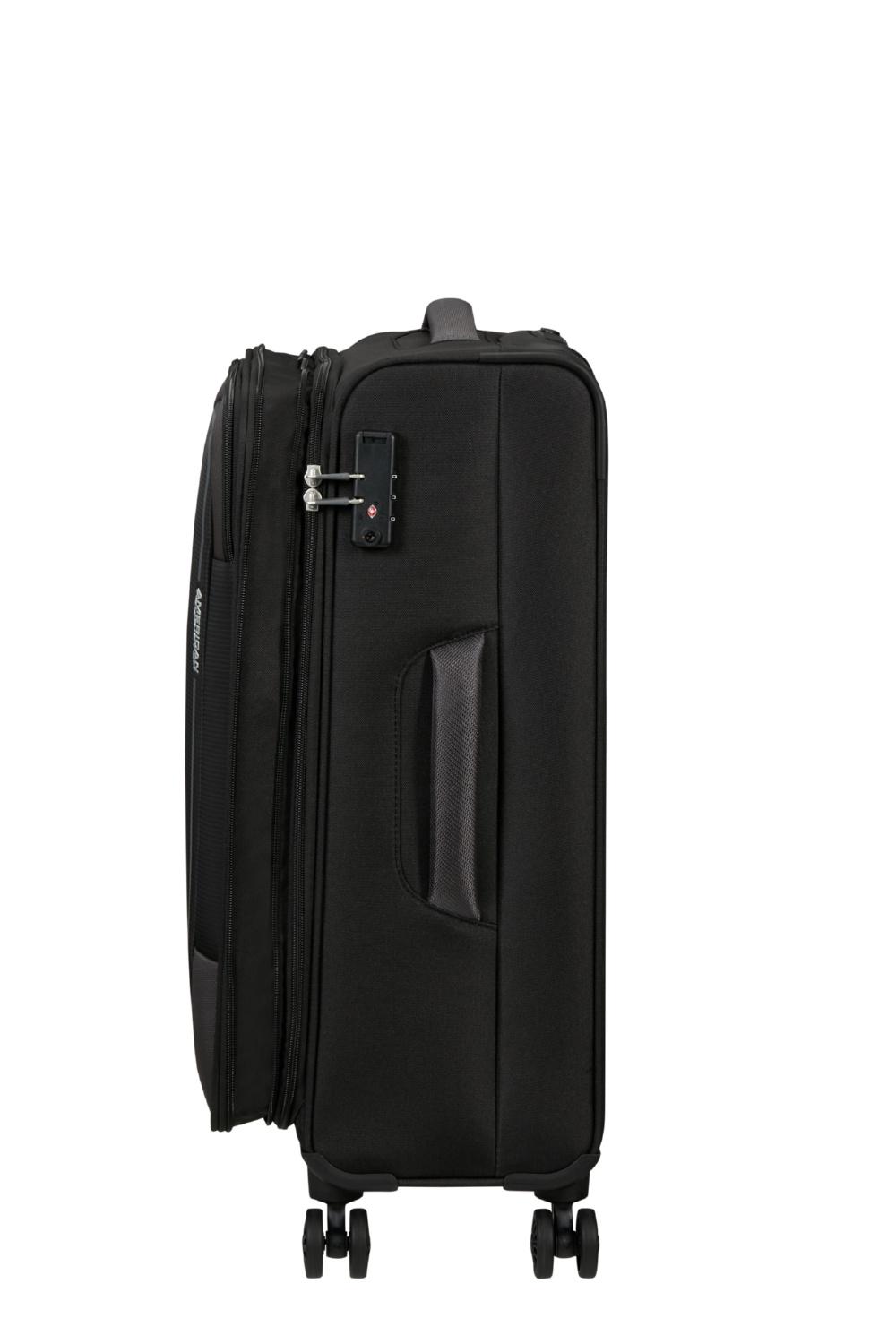 Чемодан American Tourister PULSONIC 68x44x27/30 см Черный (MD6*09002) - фото 5