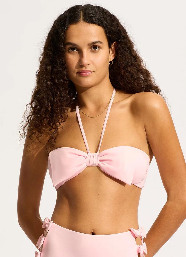 Верх купальника Seafolly М Рожевий (31548-241-bloss)