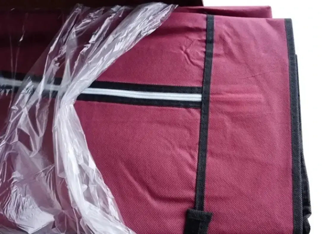 Шкаф тканевый STORAGE WARDROBE 88130 130х45х175 см Бордовый (28208500) - фото 6