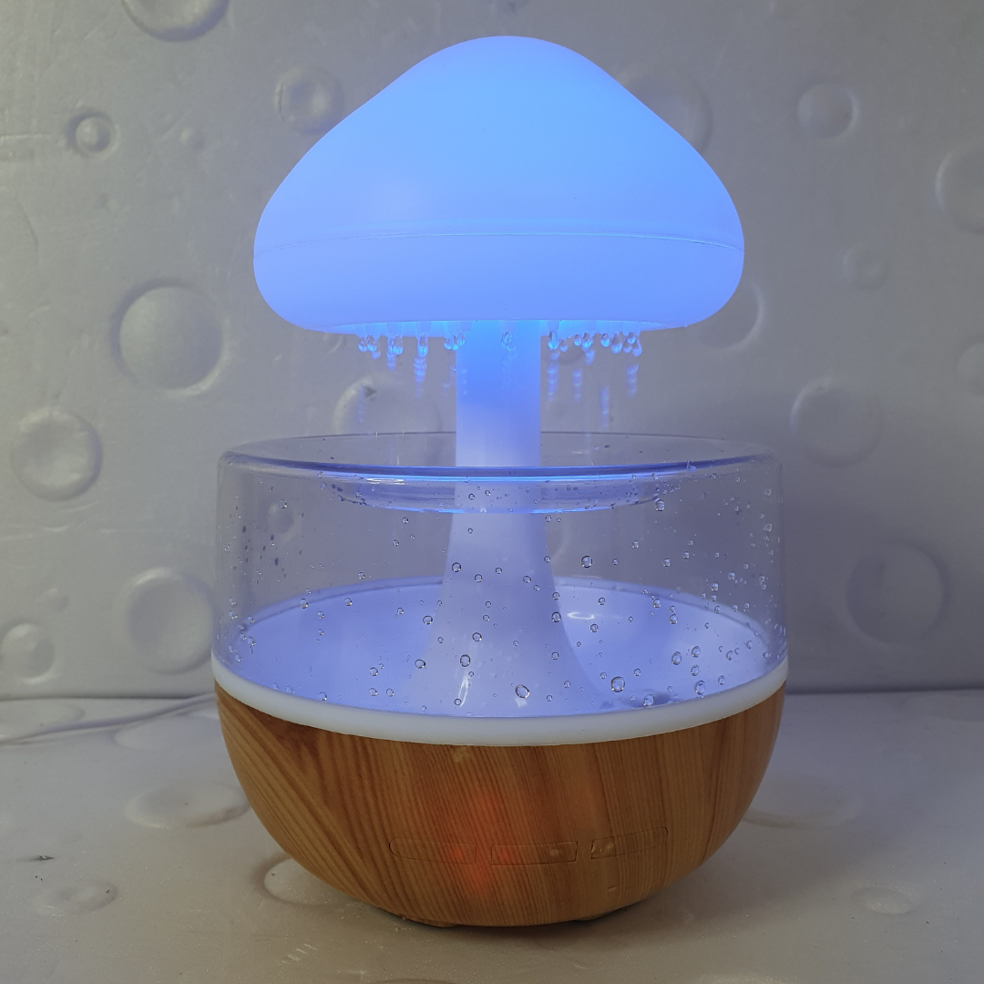 Увлажнитель воздуха RAIN HUMIDIFIER Гриб с цветной подсветкой и эффектом ночника (MU4-H2) - фото 4