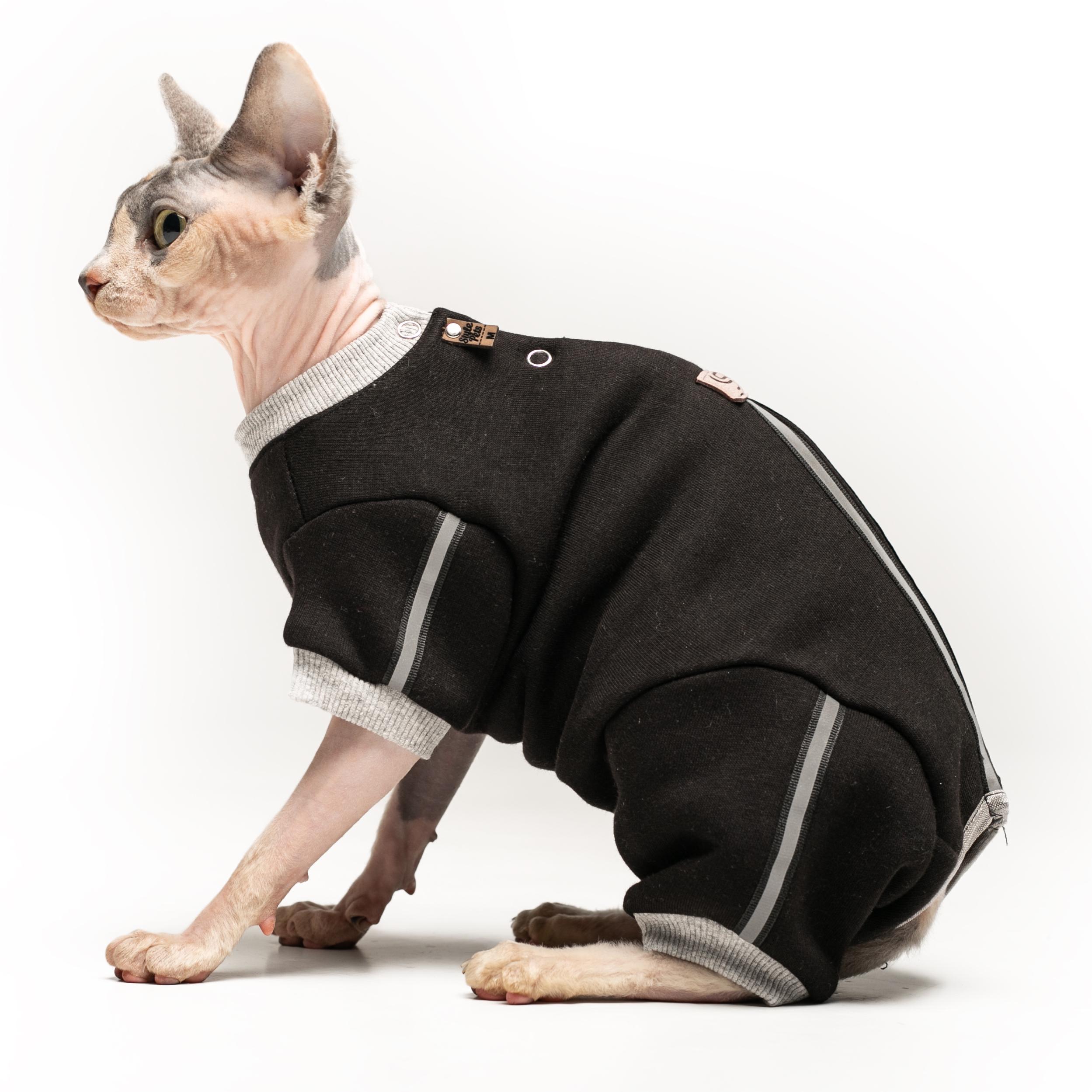 Боді для котів Style Pets ADS Sport L Black (451L) - фото 3