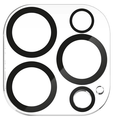 Защитное стекло на камеру Iphone 13 Pro Max Black (20007) Защитное стекло на камеру Iphone 13 Pro Max Black (20007)