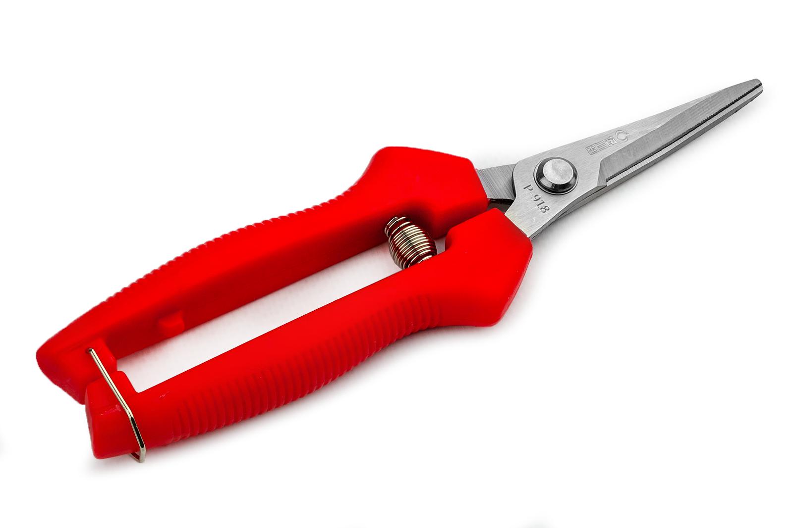 Садові ножиці Sagawata з нержавіючої сталі вигнуті 180 мм (P-918) - фото 4 Садові ножиці Sagawata з нержавіючої сталі вигнуті 180 мм (P-918) - фото 4