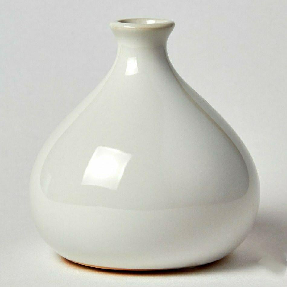 Ваза Decors Инжир 4-21-1-1 Белый глянец (DR001056)
