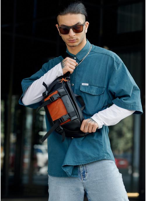 Бананка мужская Sambag водостойкая с ключицницей Черный (28523961) - фото 7 Бананка мужская Sambag водостойкая с ключицницей Черный (28523961) - фото 7