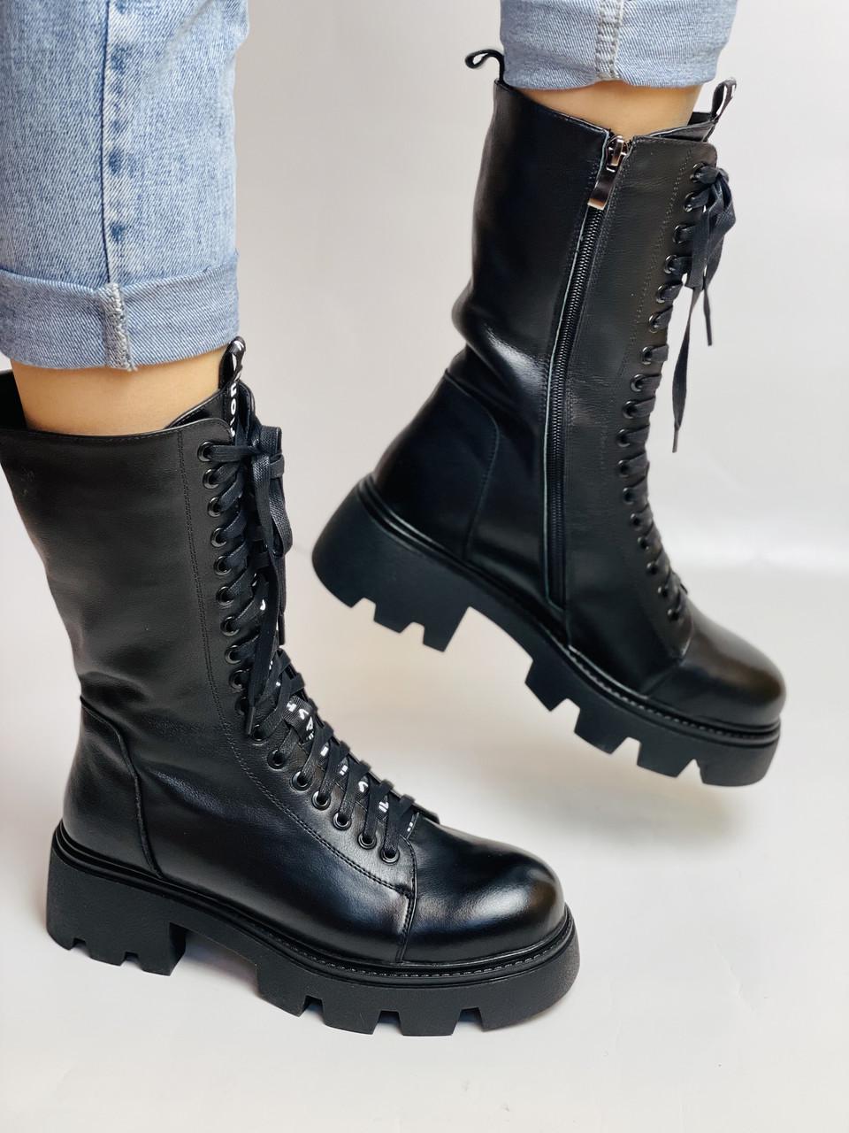 Ботинки женские зимние Farinni р. 40 25,5 см Черный (2682) - фото 10 Ботинки женские зимние Farinni р. 40 25,5 см Черный (2682) - фото 10