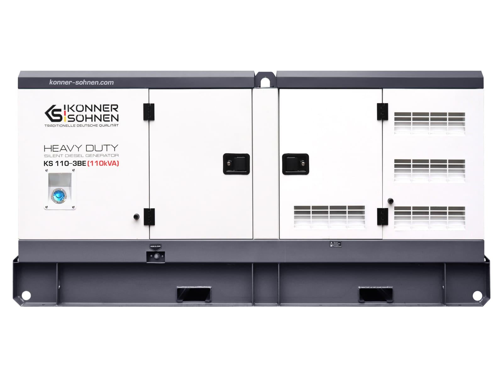 Электростанция Konner & Sohnen дизельная трехфазная KS 110-3BE 110 кВА (KS 110-3BE)