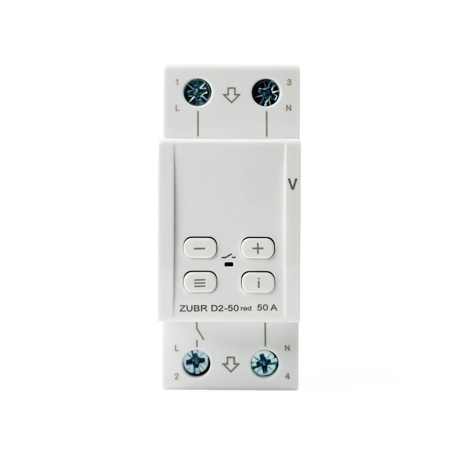 Реле напруги ZUBR D2-50 Red - фото 4 Реле напруги ZUBR D2-50 Red - фото 4