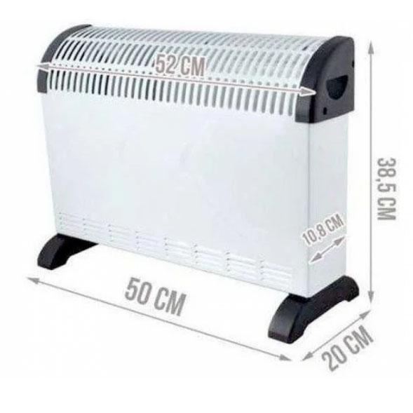 Конвектор електричний Domotec MS-5904 з терморегулятором до 2000 Вт (65261) - фото 2 Конвектор електричний Domotec MS-5904 з терморегулятором до 2000 Вт (65261) - фото 2