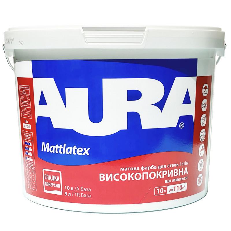 Краска акрилатная интерьерная Aura Mattlatex B1 20 л Белый (1423052987) Краска акрилатная интерьерная Aura Mattlatex B1 20 л Белый (1423052987)