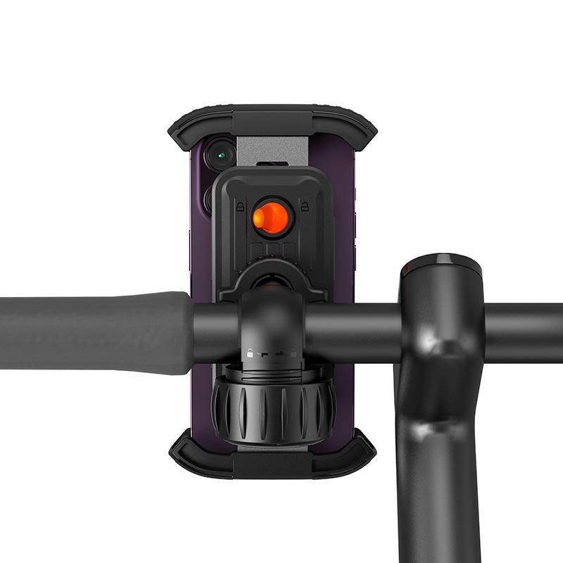 Велотримач Baseus QuickGo Series Bike Phone Mount 5,7-7,2" (589428) - фото 2