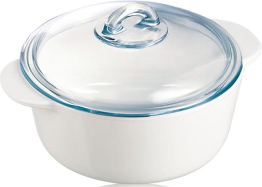 Кастрюля Pyrex Pyroflam White 1 л (P23A000 - фото 1