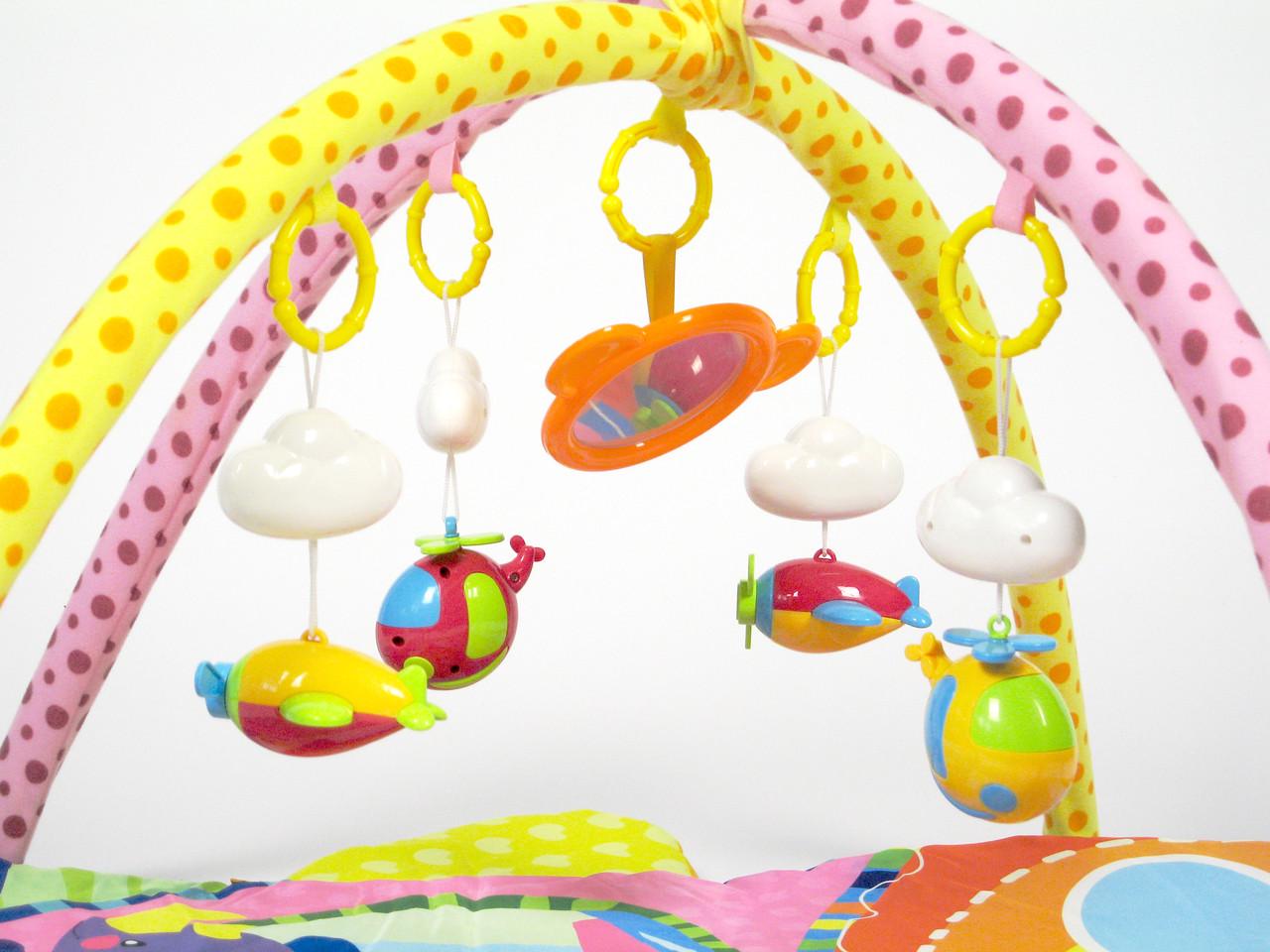 Коврик игровой развивающий 666-8D для малышей (666-8D) - фото 8 Коврик игровой развивающий 666-8D для малышей (666-8D) - фото 8