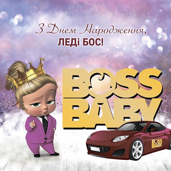 Детский фото фон Леди Босс 45100/1 150х150 см
