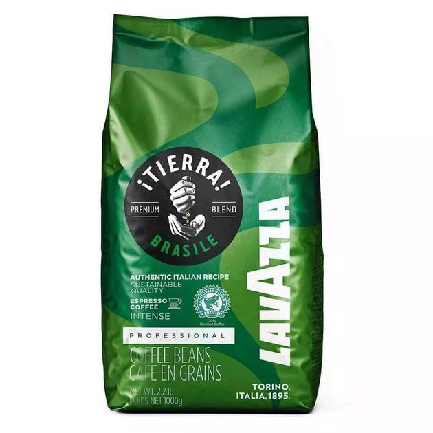 Кава зернова Lavazza Tierra Brasile Espresso 1 кг