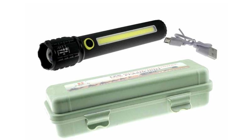 Фонарь ручной BL-C 73 P 50 USB аккумуляторный