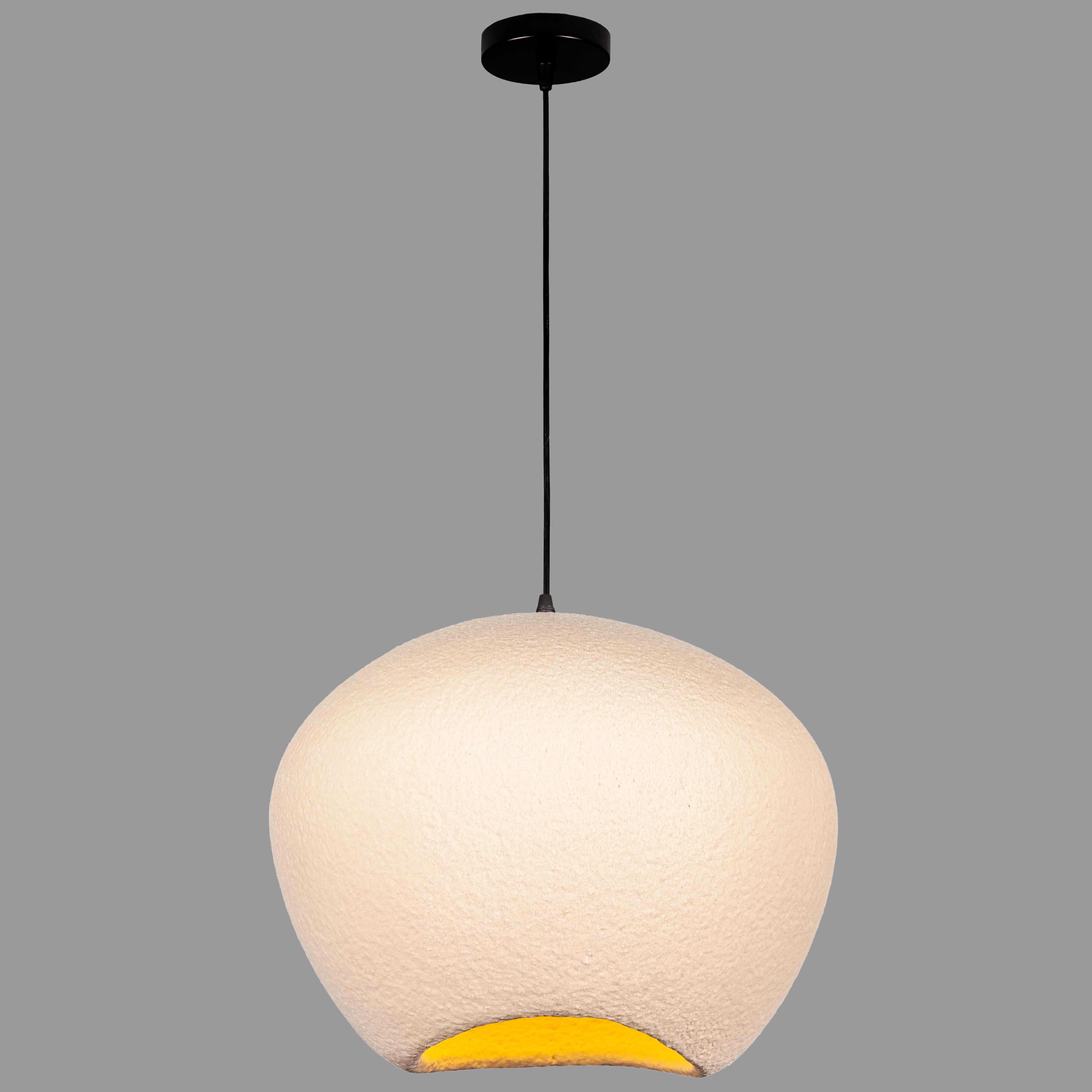 Люстра гипсовая Шар Wabi-Sabi 40 см (909-XL3592 (400) BEIGE)