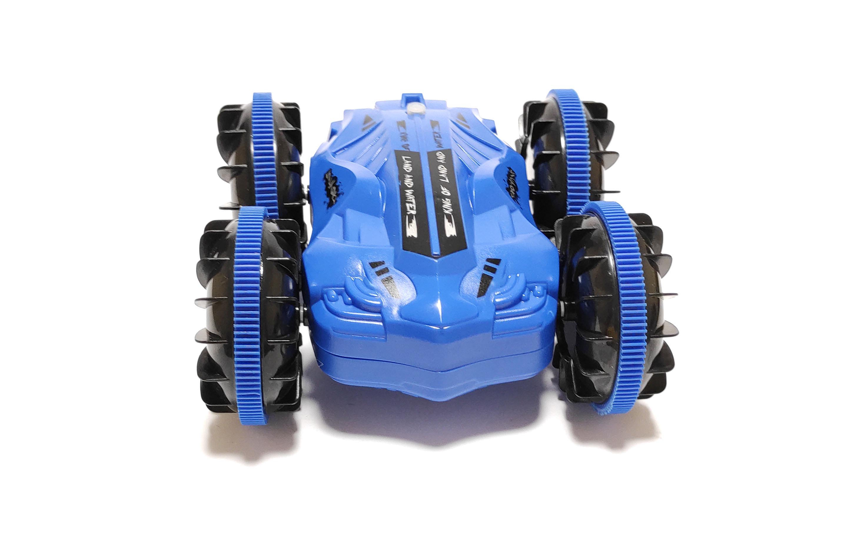 Машинка перевертыш Jia Yu Toys амфибия трюковая 17 см Синий (104143s) - фото 2 Машинка перевертыш Jia Yu Toys амфибия трюковая 17 см Синий (104143s) - фото 2