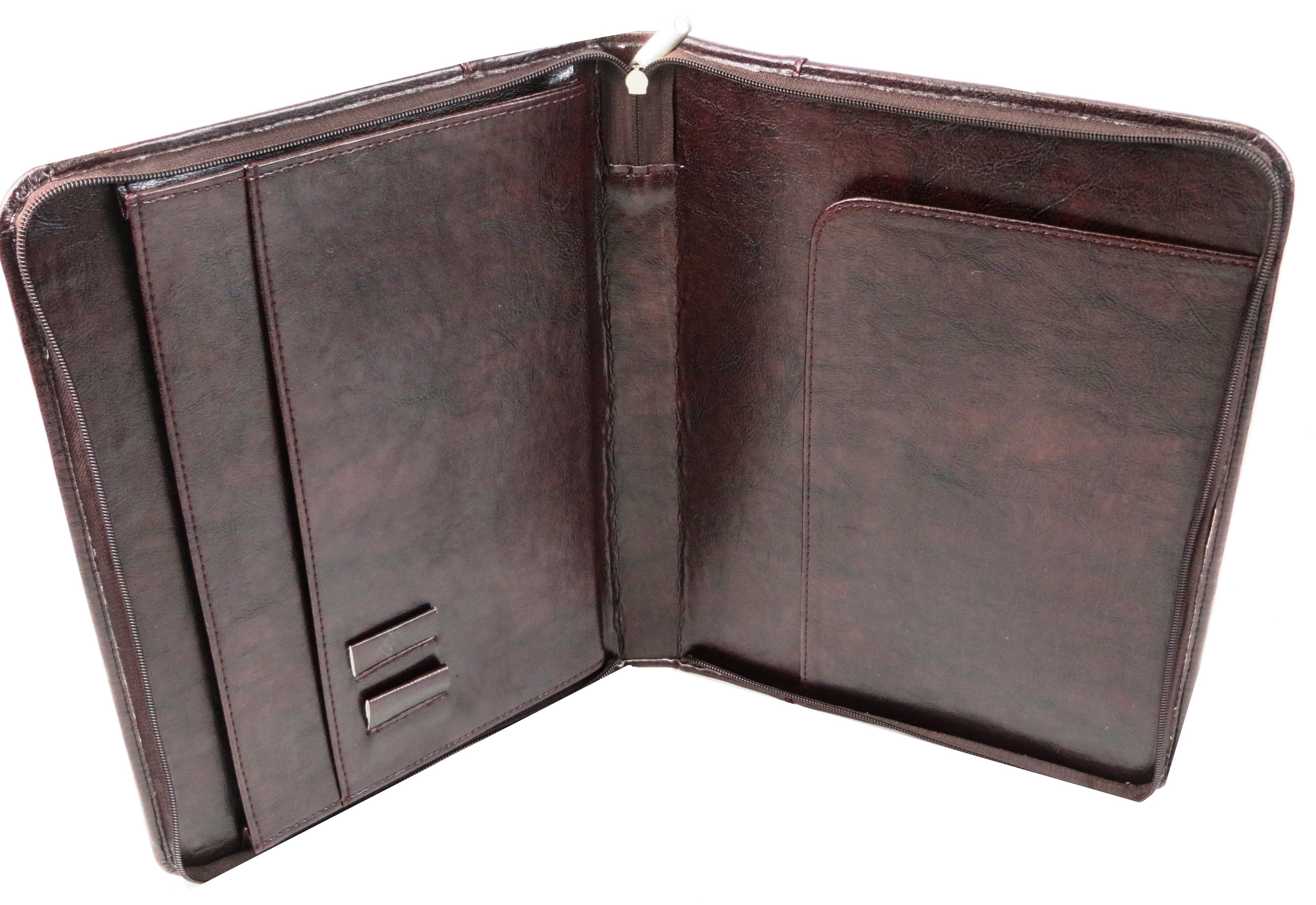 Папка деловая Exclusive для документов из искусственной кожи Коричневый (710600 brown) - фото 4 Папка деловая Exclusive для документов из искусственной кожи Коричневый (710600 brown) - фото 4