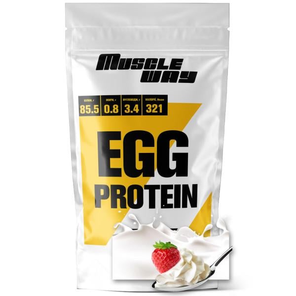 Протеин яичный альбумин для роста мышц MuscleWay EGG PROTEIN 1 кг Крем-сливки (21-137-ALB-ct-1kg) Протеин яичный альбумин для роста мышц MuscleWay EGG PROTEIN 1 кг Крем-сливки (21-137-ALB-ct-1kg)