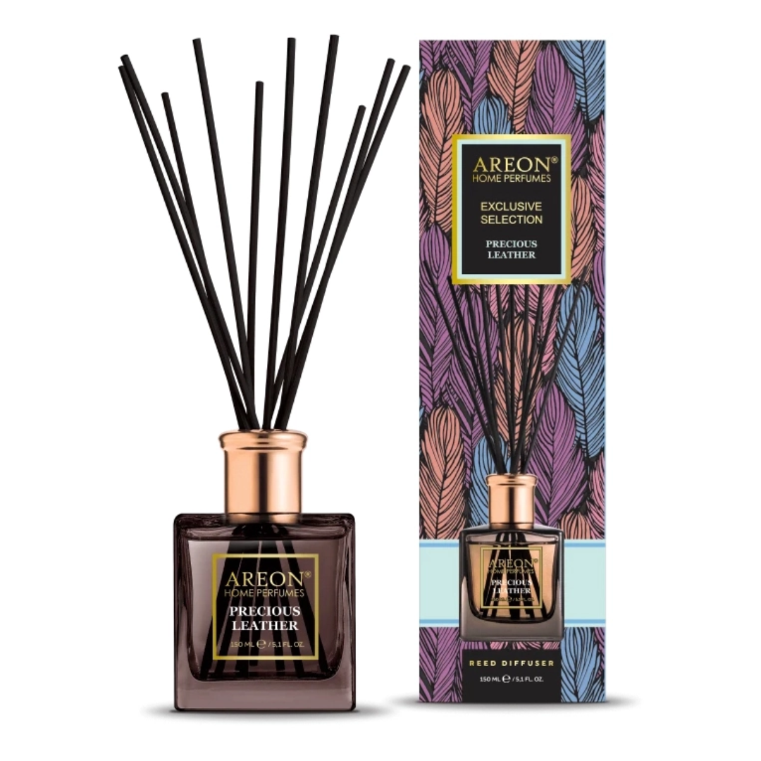 Аромадифузор Areon Home Perfume Exclusive Selection Precious Leather 150 мл (are-14)