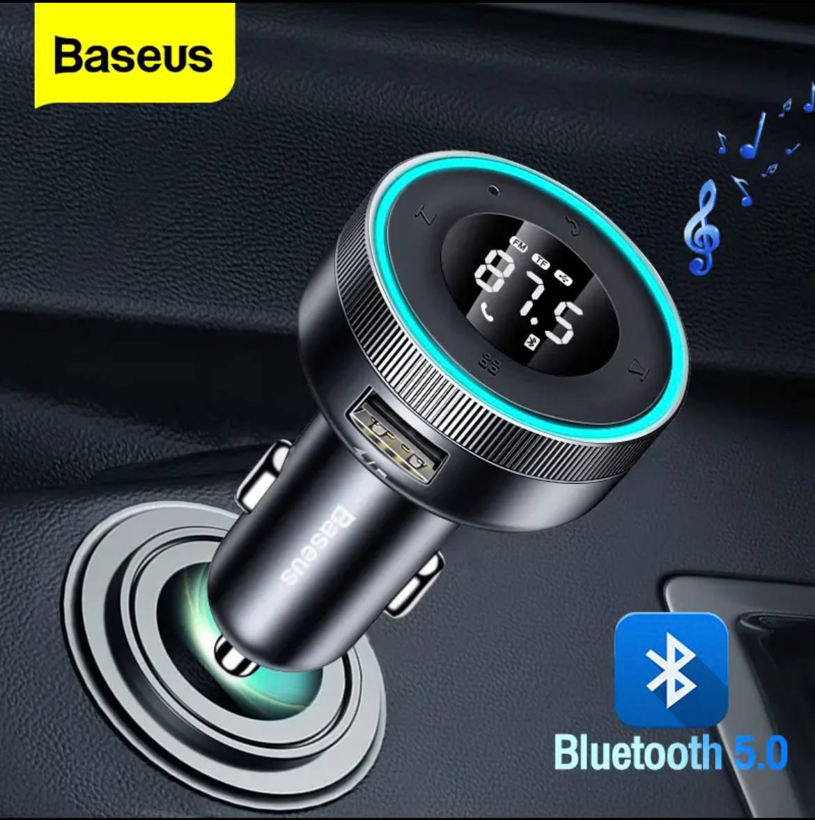 Модулятор FM BASEUS Enjoy Car Wireless MP3 Charger (23) - фото 5