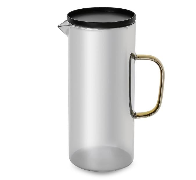 Графин стеклянный Stenson с крышкой 1,4 л (AN013587)