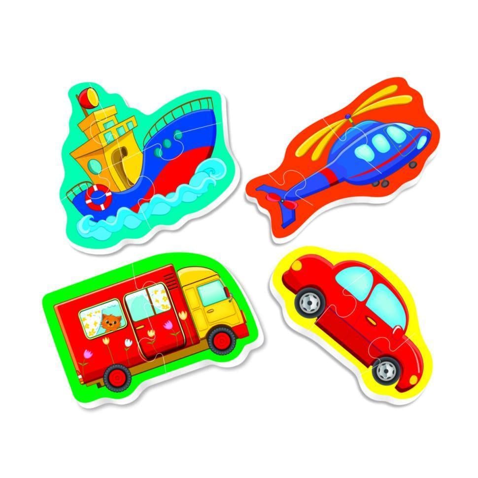 Пазли дитячі Vladi toys Ттранспорт (VT1106-96)