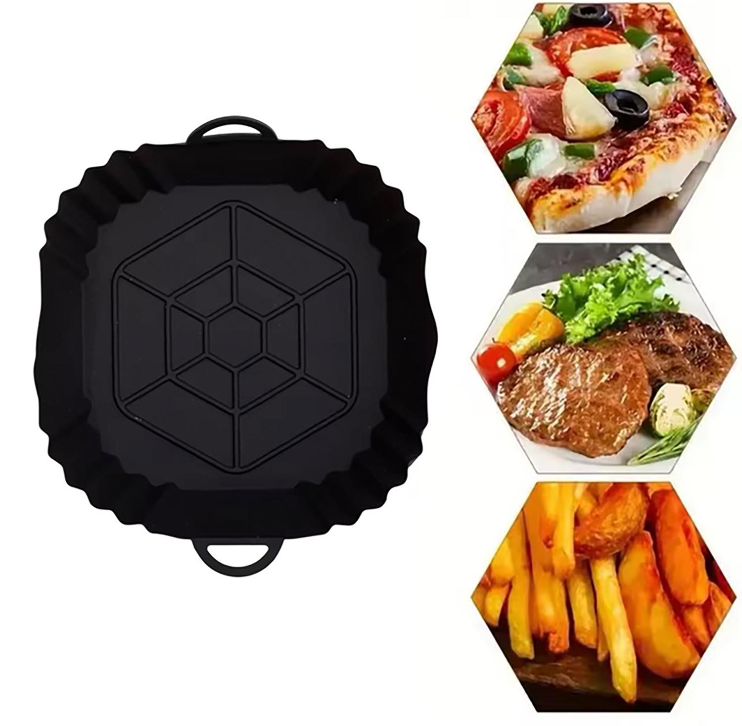 Форма силіконова для печі квадратна 20х20 см Рожевий (26644927) - фото 6 Форма силіконова для печі квадратна 20х20 см Рожевий (26644927) - фото 6