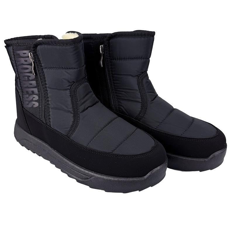 Дутики чоловічі плащівка 30815-1 p. 43 27,5-28 см Чорний